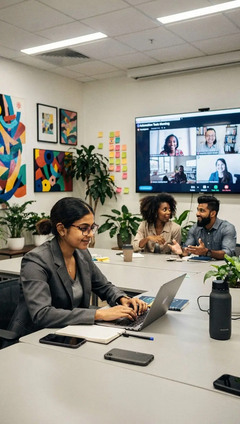 Automation enhancing process efficiency in business operations